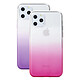 Color Block Pack de 2 Coques pour iPhone 11 Pro Dégradées Colorblock Rose Conçu pour protéger votre smartphone des chutes