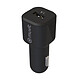 Muvit Chargeur Voiture Allume-cigare USB 1A - 5W Noir Un chargeur sur prise allume-cigare avec une puissance de 1A - 5W