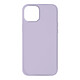 Avizar Coque iPhone 13 Mini Semi-rigide Silicone Finition Soft-touch violet Coque de protection spécialement conçue pour iPhone 13 Mini