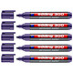 EDDING Marqueur Permanent 300 Violet Pointe Ronde 1,5-3 mm x 5 Marqueur permanent