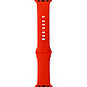 BigBen Connected Bracelet pour Apple Watch 42-44-45-49mm Rouge Confectionné à partir d'un mélange de silicone et de fluoroélastomère de bonne qualité, ce bracelet résiste à la saleté et à l'usure. Votre bracelet conservera son aspect