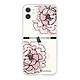 LaCoqueFrançaise Coque iPhone 11 360 intégrale transparente Motif Rose Pivoine Tendance Coque iPhone 11 360 intégrale transparente Rose Pivoine Tendance