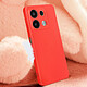 Avis Avizar Coque pour Xiaomi Redmi Note 13 4G Soft-touch Anti-traces Rouge