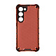 Avizar Coque pour Samsung Galaxy S23 Antichoc Coins Renforcés Design Nid d'Abeille  Rouge Coque spécialement conçue pour votre Samsung Galaxy S23