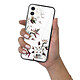 LaCoqueFrançaise Coque iPhone 12 Mini Coque Soft Touch Glossy Fleurs Sauvages Design pas cher