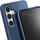 Avis Avizar Coque Cordon Semi-Rigide pour Samsung Galaxy S24 Bleu Nuit