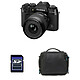 FUJIFILM X-T50 NOIR + 16-50 + Sac + Carte SD 8 Go GARANTIE 3 ANS. MATERIEL PROVENANCE FUJIFILM FRANCE. Emballage securisé de vos commandes. Livré avec Facture dont TVA.