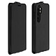 Avizar Étui Xiaomi Mi Note 10 Lite Clapet Vertical Protection Porte-carte Noir Étui de protection spécialement conçu pour Xiaomi Mi Note 10 Lite.