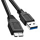 Akyga Câble USB vers Micro B 50cm pour Disque Dur Transfert Rapide et Fiable Noir Câble USB vers Micro B de la marque Akyga pour connecter et synchroniser vos appareils en toute simplicité