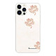 LaCoqueFrançaise Coque iPhone 12 Pro Max 360 intégrale transparente Motif Fleurs Blanches Tendance Coque iPhone 12 Pro Max 360 intégrale transparente Fleurs Blanches Tendance