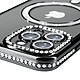 Avis Avizar Coque Diamant pour iPhone 13 Pro Max Protection MagSafe Contour Strass Noir