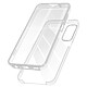 Avizar Coque Intégrale pour Galaxy A05s Arrière Rigide et Avant Souple Transparent Coque de protection 360° offrant une protection intégrale à votre Samsung Galaxy A05s