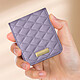 Avis Avizar Coque pour Samsung Z Flip 5 Simili Cuir Rhombique Pliable Collection Geo  Violet