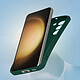 Avis Avizar Coque pour Samsung Galaxy S23 Silicone Flexible avec Détails pointillés  vert