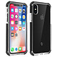 Force Case Urban Coque Apple iPhone X/XS Protection 360° Silicone Transparent Produit Garanti à Vie et 1 an de couverture contre la casse de l'écran