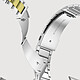 Avis Avizar Bracelet pour Apple Watch Series 8/7 45mm, Series SE 2/6/SE/5/4 44mm, Series 3/2/1 42mm Maillons en Acier Inoxydable Argent / Doré