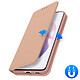 Avizar Housse Galaxy S21 Plus Étui Folio Portefeuille Fonction Support rose champagne pas cher