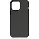 Itskins Coque pour iPhone 13 mini Renforcée Feronia Bio Terra Noir 100 % biodégradable et compostable, la coque Feronia Bio Terra offre une protection intelligente contre les chutes jusqu'à 2 mètres.