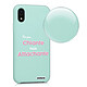 Avis Evetane Coque iPhone X/ Xs Silicone Liquide Douce vert pâle Un peu chiante tres attachante