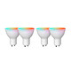 Broadlink - Pack de 4 ampoules LED intelligentes Bluetooth - GU10-4PACK Broadlink - Pack de 4 ampoules LED intelligentes Bluetooth - GU10-4PACK