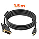 Acheter LinQ Câble HDMI mâle vers DVI mâle Vidéo Full HD 1080p 1.5m Noir