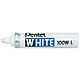 PENTEL Marqueur Peinture Permanent X100WL Pointe biseautée 3-6 mm Blanc Marqueur permanent