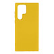 Avizar Coque Samsung Galaxy S22 Ultra Silicone Semi-rigide Finition Soft-touch Jaune - Coque spécialement conçue pour Samsung Galaxy S22 Ultra