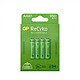 GP Batteries - Pack de 4 piles rechargeable Recyko+ AAA 950mAh Experts en piles depuis 1964!GP Batteries est un fournisseur complet de batteries avec une longue expérience de la fabrication de piles de haute qualité.