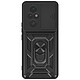 Mayaxess Coque pour Honor 200 Pro Bague Support Cache Caméra Coulissant Noir Coque bi-matière noir de Mayaxess, la protection ultime pour votre Honor 200 Pro