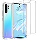 Acheter Evetane Coque Huawei P30 Pro/ P30 Pro New Edition Antichoc Silicone + 2 Vitres en verre trempé Protection écran