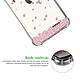 Acheter Evetane Coque iPhone 11 anti-choc souple angles renforcés transparente Motif Chute De Fleurs