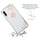 Avis LaCoqueFrançaise Coque Samsung Galaxy A50 Silicone antichocs Solides coins renforcés  transparente Motif Fleurs Blanches