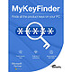 MyKeyFinder - Licence perpétuelle - 1 PC - A télécharger Logiciel utilitaire (Multilingue, Windows)