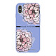 LaCoqueFrançaise Coque iPhone X/Xs Silicone Liquide Douce lilas Rose Pivoine Coque iPhone X/Xs Silicone Liquide Douce lilas Rose Pivoine