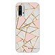 LaCoqueFrançaise Coque Xiaomi Redmi 9T 360 intégrale transparente Motif Marbre Rose Tendance Coque Xiaomi Redmi 9T 360 intégrale transparente Marbre Rose Tendance