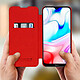 Avis Nillkin Etui pour Xiaomi Redmi 8 / 8A avec Porte-carte Cuir Qin Rouge