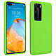 Avizar Coque Huawei P40 Pro Semi-rigide Mat Finition Soft Touch Compatible Qi Vert - Coque de protection spécialement conçue pour Huawei P40 Pro