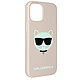 Karl Lagerfeld Coque pour iPhone 12 Mini Design Choupette IKONIK Soft-touch  Rose Coque de protection signée Karl Lagerfeld série Choupette, spécialement conçue pour l'Apple iPhone 12 Mini.