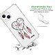 Avis Evetane Coque iPhone 13 Mini anti-choc souple angles renforcés transparente Motif Attrape coeur