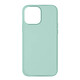 Avizar Coque iPhone 13 Pro Max Silicone Semi-rigide Finition Soft-touch vert opaline - Coque de protection spécialement conçue pour iPhone 13 Pro Max