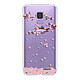 Evetane Coque Samsung Galaxy S9 360 intégrale transparente Motif Chute De Fleurs Tendance Coque Samsung Galaxy S9 360 intégrale transparente Chute De Fleurs Tendance