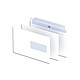 OXFORD Boîte 500 enveloppes Blanches auto-adhésives 90g C5 162x229 mm fenêtre 45x100 mm Enveloppe