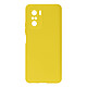 Avizar Coque pour Xiaomi Poco F3 et Mi 11iSilicone Semi-rigide Finition Soft Touch Fine Jaune Coque Jaune en Silicone, Xiaomi Mi 11i