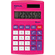 MAUL Calculatrice de poche M 8, 8 chiffres, rose Calculatrice de poche