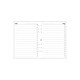 FILOFAX Recharge 'To Do' format A5 Blanc Accessoire pour organiseur