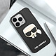 Acheter Karl Lagerfeld Coque pour iPhone 14 Pro Max Bi-matière Bords Rehaussés Noir