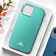 Avis Mercury Coque pour iPhone 13 Silicone Gel Flexible Effet Brillant  Bleu turquoise