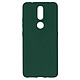 Avizar Coque Nokia 2.4 Flexible Antichoc Finition Mat Anti-traces vert Coque de protection verte conçue pour votre téléphone Nokia 2.4