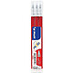 PILOT Recharge pour stylo roller FRIXION BALL 10, rouge Recharge pour stylo roller