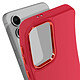 Acheter Avizar Coque pour Samsung Galaxy S24 FE Silicone Contour Caméra Métallisé Rouge